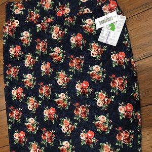 LuLaRoe Floral Cassie Skirt